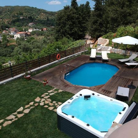Ampelos Cretan Villa - Private Pool & Heated Ozone Jacuzzi Yerolákkos Exteriér fotografie